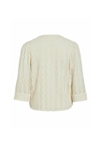 VILA MIT 3/4-ÄRMELN V-AUSSCHNITT - Camicetta - birch