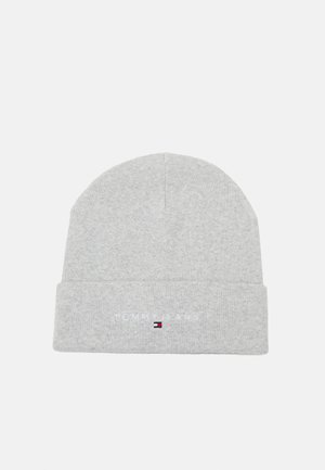Tommy Jeans LINEAR LOGO BEANIE UNISEX - Berretto - silver grey heather