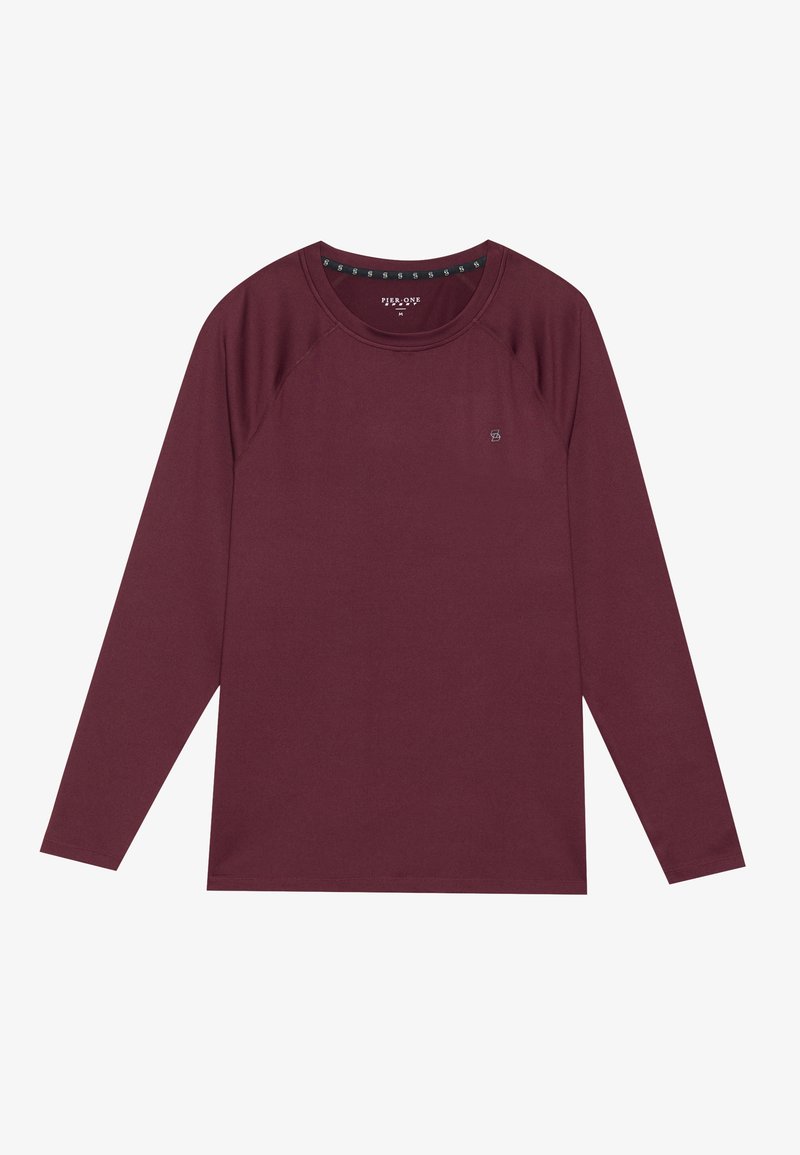 Pier One Sport Longsleeve bordeauxrood Pier One Sport Longsleeve bordeauxrood