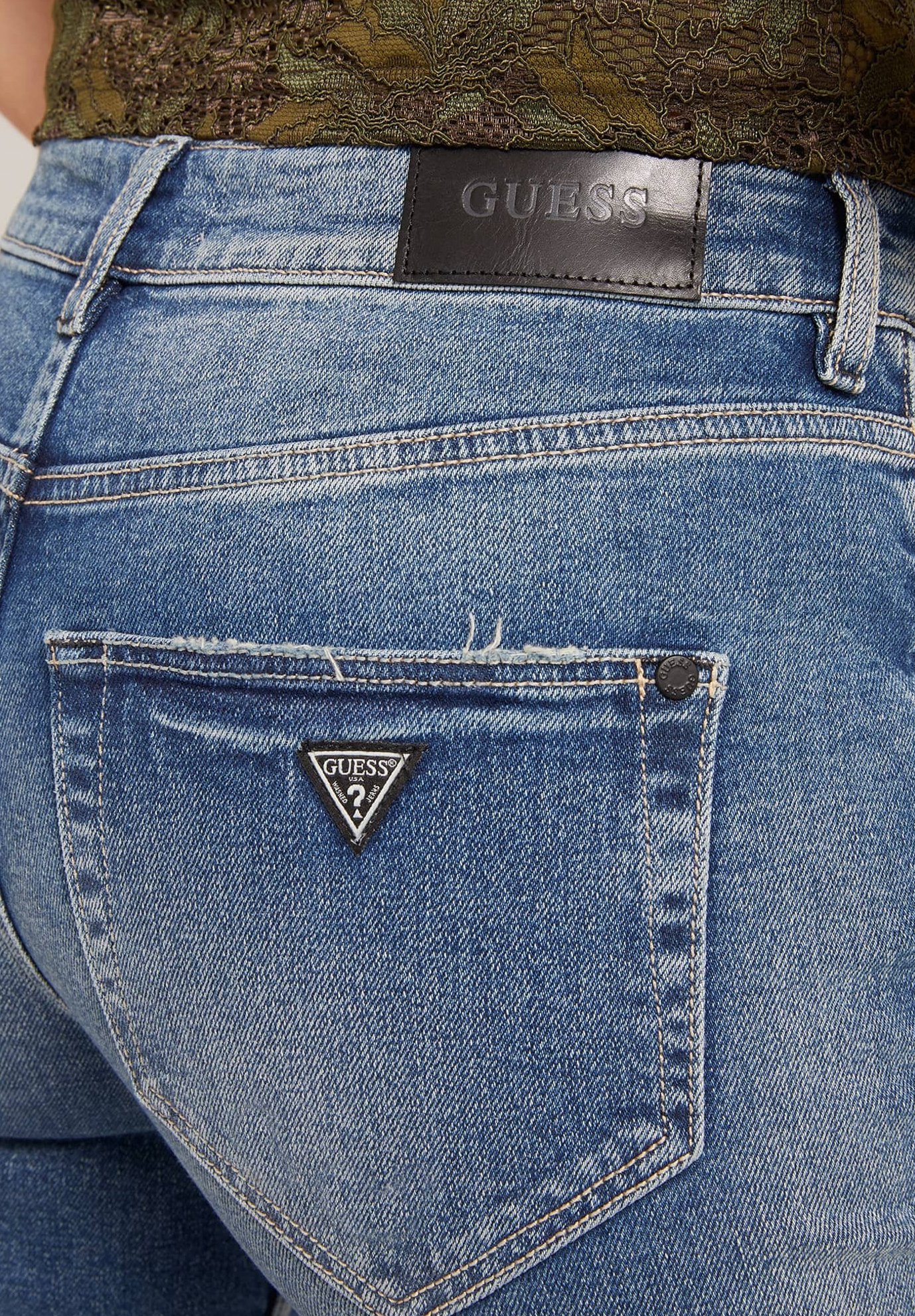 Guess SUPER STRETCH - Jeans Slim Fit - blau - Zalando.de