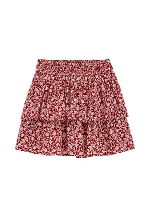 A-line skirt - red