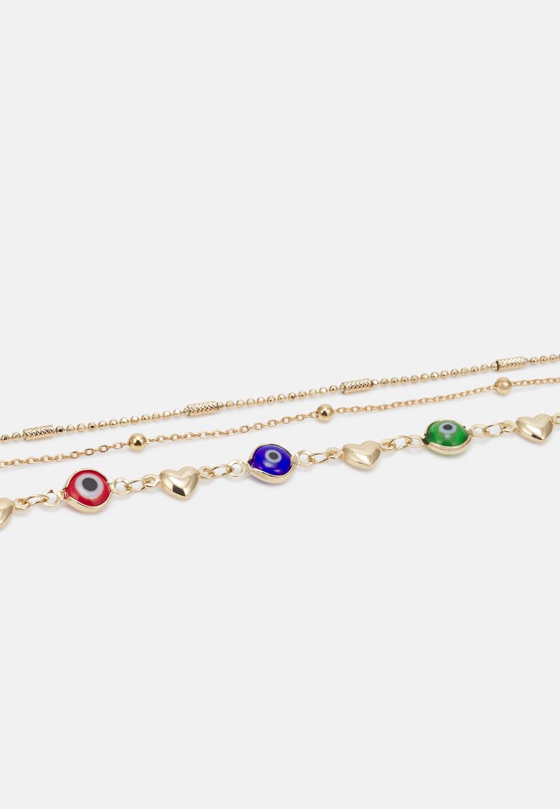 Damen Halsketten | Pieces PCTULLI BRACELET 3 PACK Armband gold-coloured/offwhite - LE53802 Damen Halsketten | Pieces PCTULLI BRACELET 3 PACK Armband gold-coloured/offwhite - LE53802
