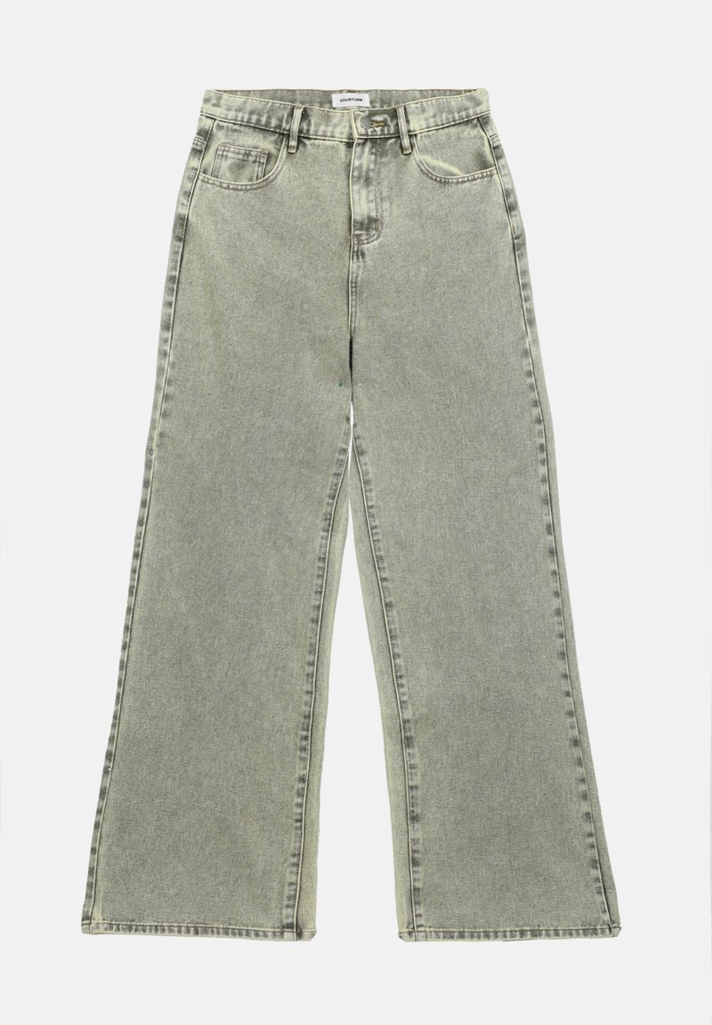 YOURTURN Baggy jeans olijfgroen YOURTURN Baggy jeans olijfgroen