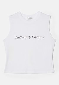 SLOGAN TANK - Top - white