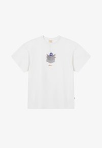 NEWSPAPER UNISEX - T-shirts print - white