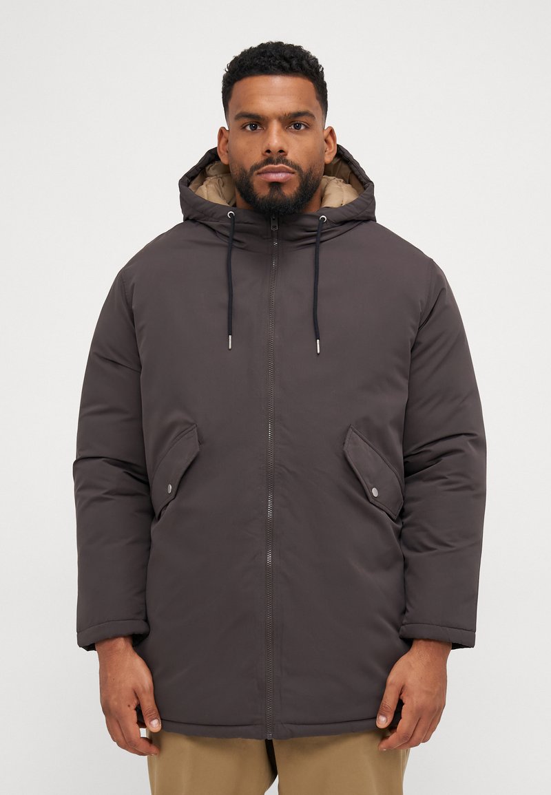 Jack & Jones JJLOOP - Vinterfrakke - mulch