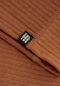 Color Kids STRIPED - Fleece trui - marmalade