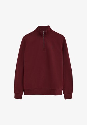 Polo Club, SWEATSHIRT MAN RIGBY GO FL SWEAT ZIPPER NECK IO LONG SLEEVE RELAXED FIT - Sweatshirt - garnet