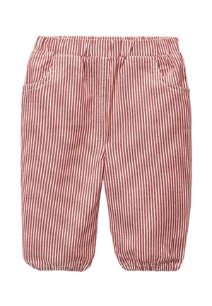 EN TWILL RAYÉ EN  - Pantalon classique - goyave