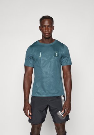 TOTTENHANIKE DF ACADEMY SHORT SLEEVES TOP THIRD PRE-MATCH - Joukkuetuote - faded spruce/enamel green