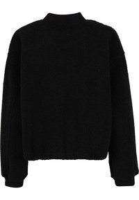 Urban Classics STRUCTURED - Jakna od flisa - black