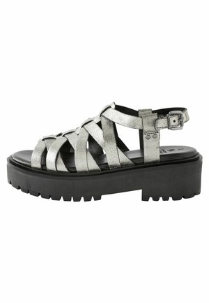 FOREVER COMFORT CHUNKY  - Sandali s platformo - pewter