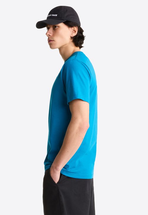 The North Face M EVOLUTION SIMPLE DOME REGULAR SHORT SLEEVE TEE - Basic T-shirt - dusk blue/tnf white — foto 5
