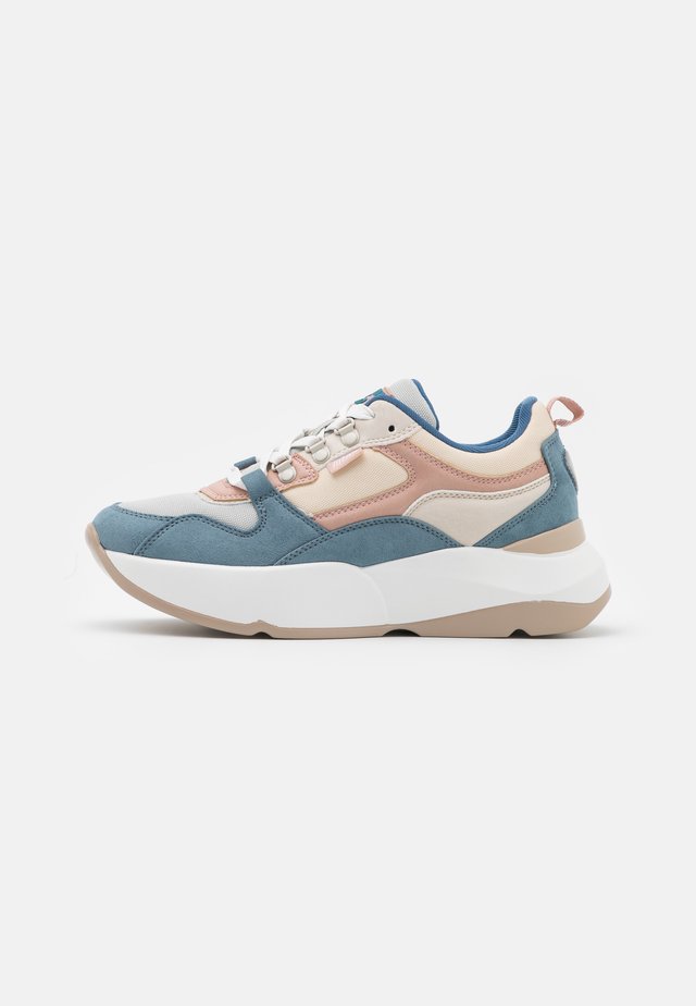 MONSTAR - Sneakersy niskie - soft petroleo/suprima gris claro/yoda rosa