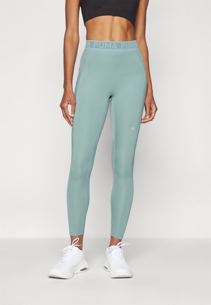 7/8  - Tights - green moon