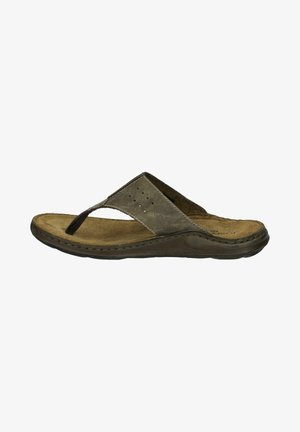 Josef Seibel ZEHENTRENNER MAVERICK - T-bar sandals - oliv