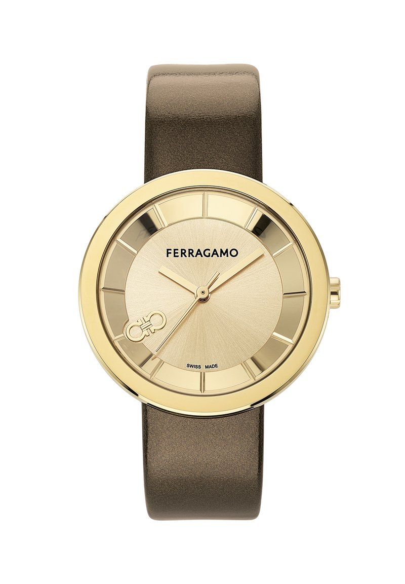 FERRAGAMO GC FUSION LADY - Käekell - brown champagne