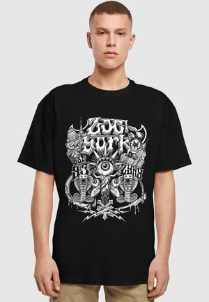 ZOO YORK ZOO YORK ZOO YORK THE VISION HEAVY TEE - Print T-shirt - black