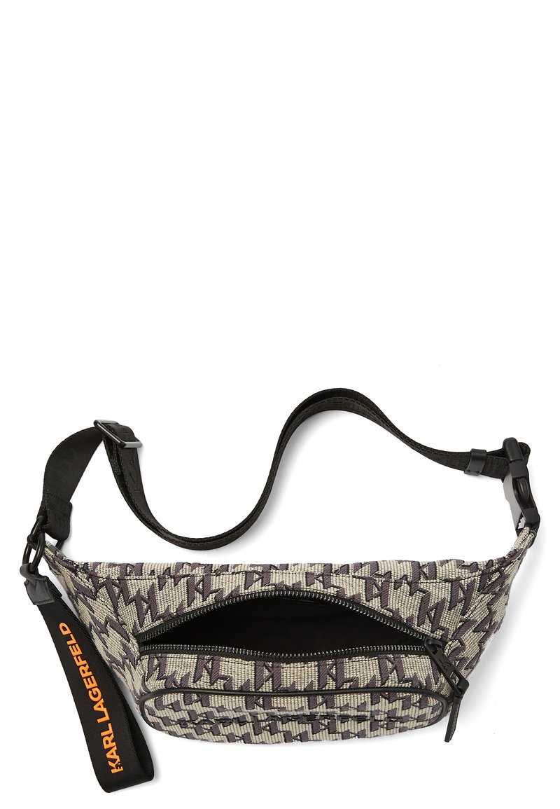 KARL LAGERFELD MONOGRAM JACQUARD - Gürteltasche - multicolour 