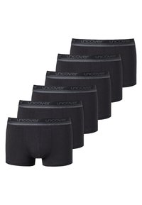 uncover by Schiesser 6 PACK - Boxerbriefs - schwarz