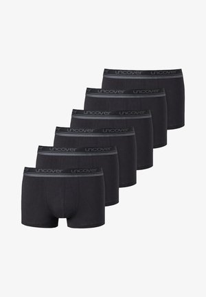 uncover by Schiesser 6 PACK - Boxers - schwarz