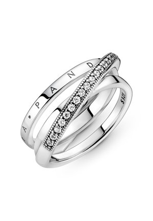 Pandora CROSSOVER TRIPLE - Ring - silver coloured