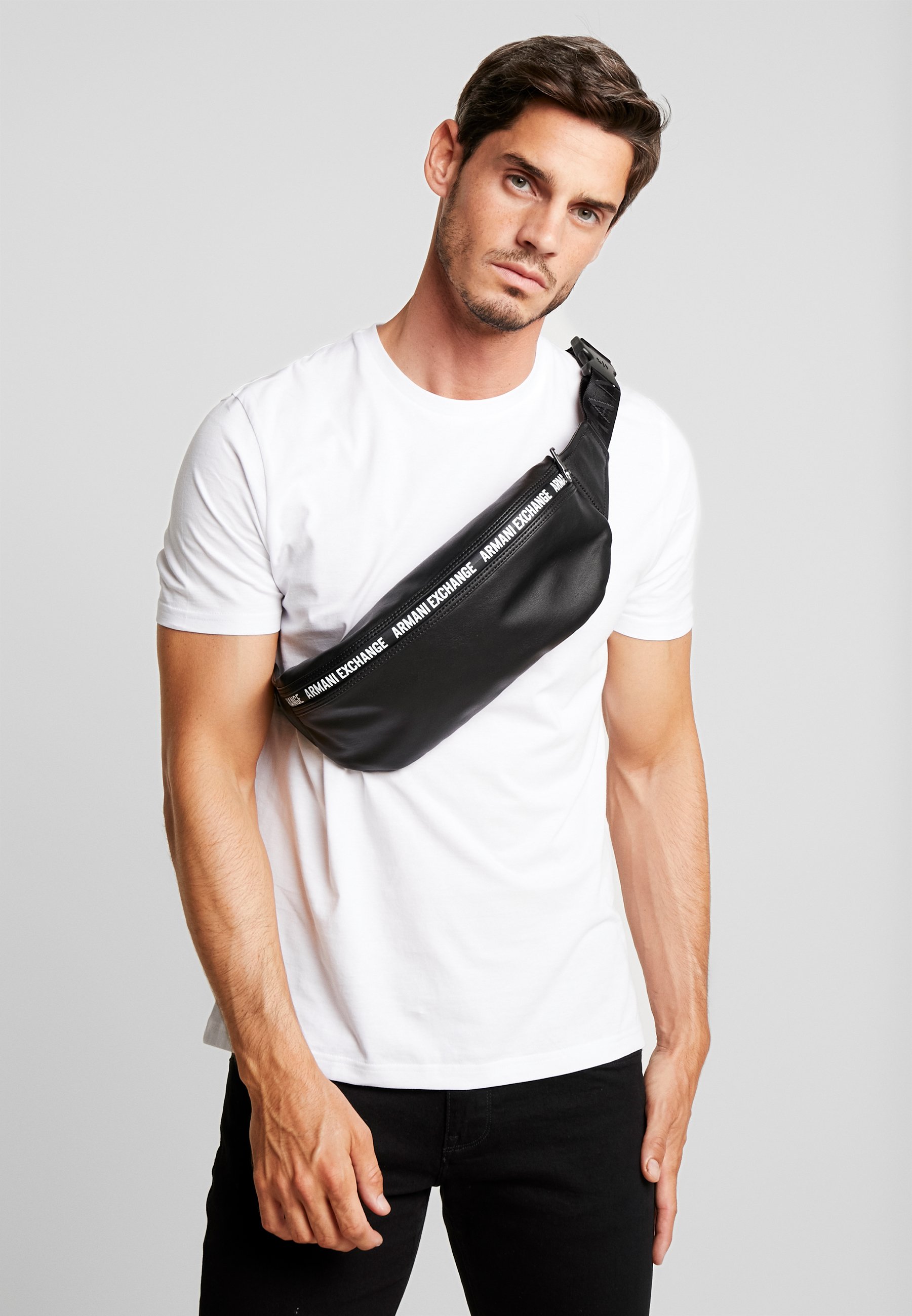 armani exchange bum bag