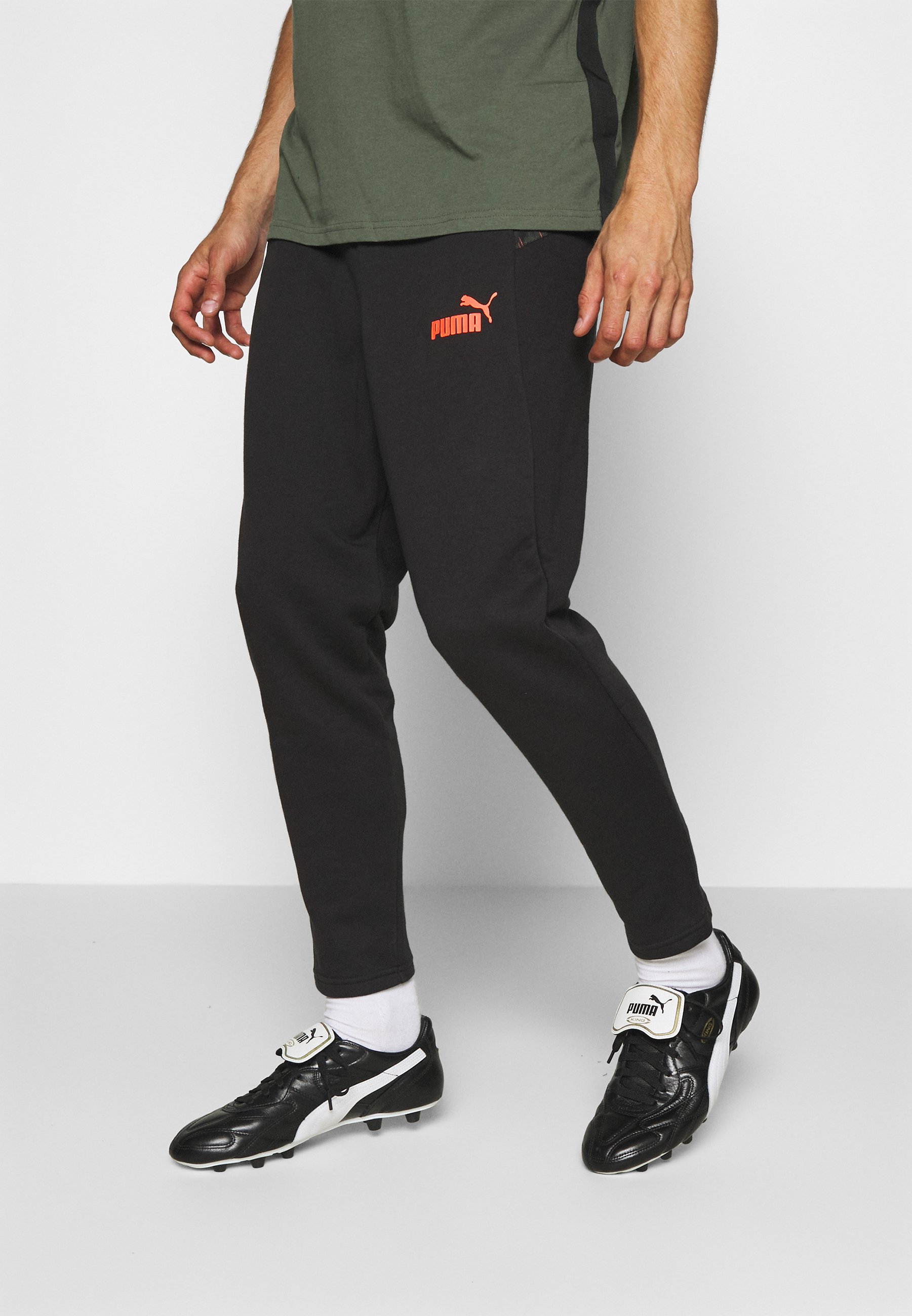 puma tracksuit orange