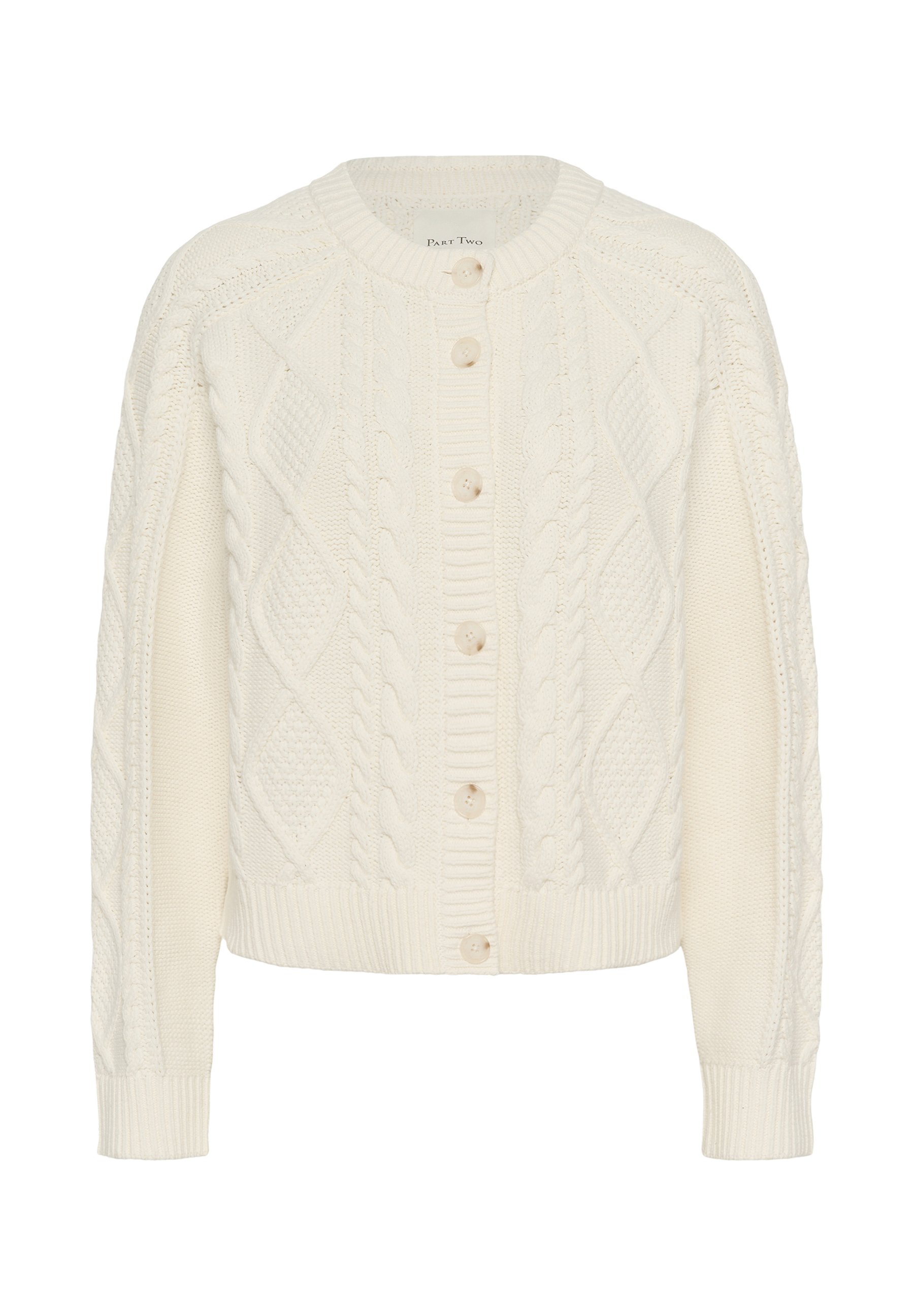 Part Two ZAYRAPW CA - Cardigan - whisper white/off-white - Zalando.ie