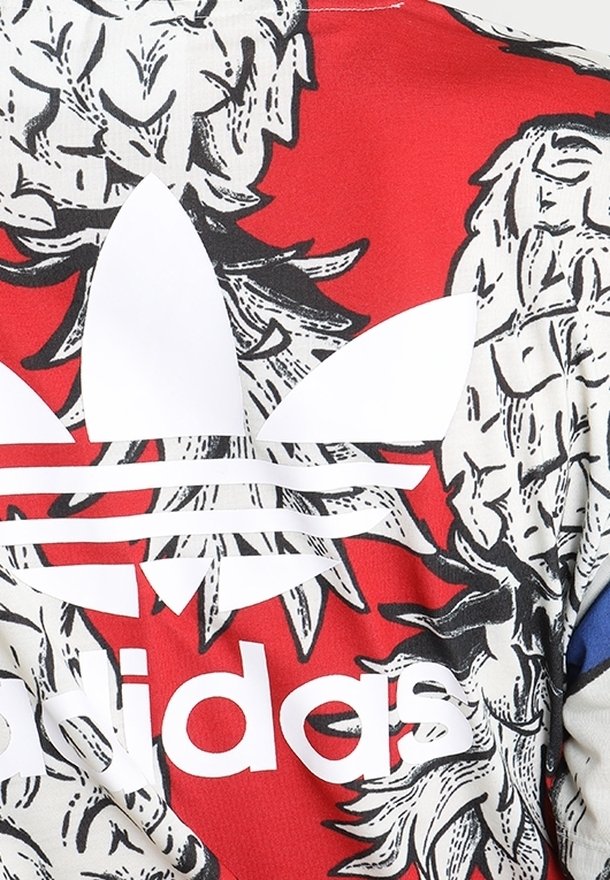 adidas red floral dress adidas Sportswear FARM Rio Florant Print Short Dress