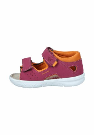 MANTU - Walking sandals - fuchsia papaya