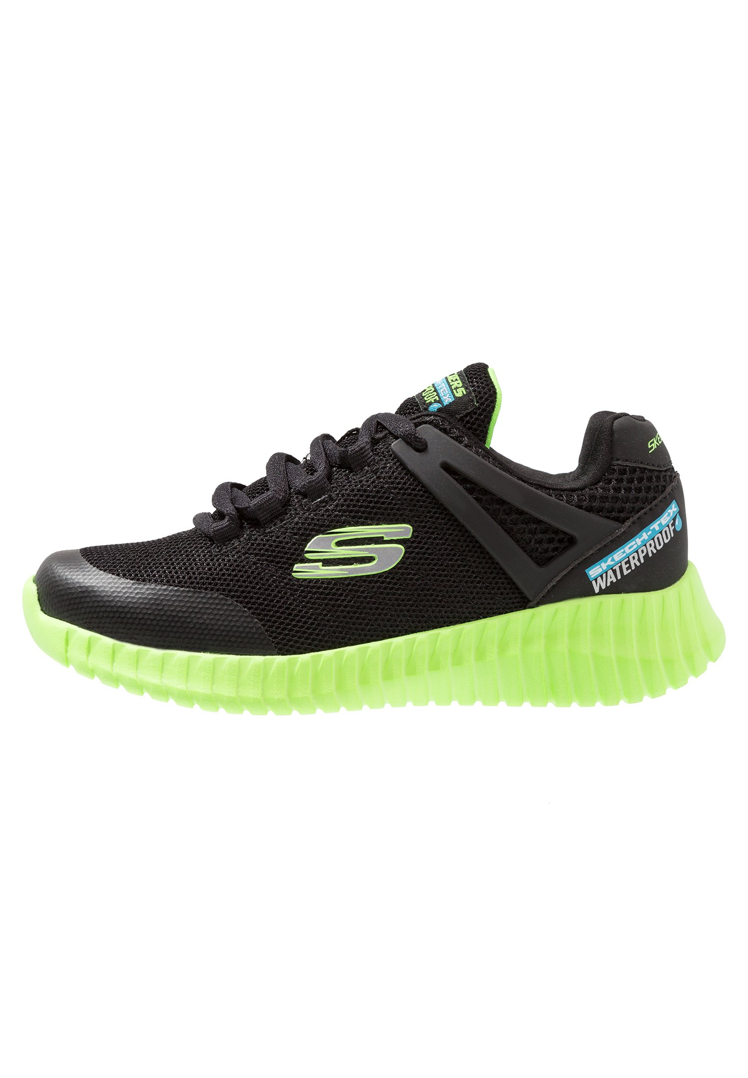 skechers elite trainers black