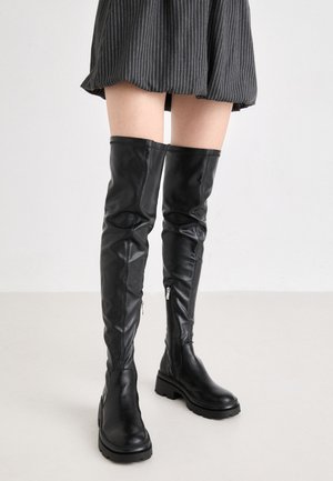 ADDISEY - Over-the-knee boots - black