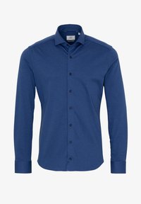 Unausgewählt, blau meliert