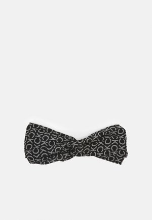 NATURAL TWISTED HEADBAND - Matu veidošanas piederums - black