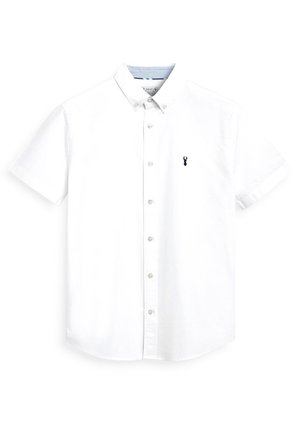 SHORT SLEEVE OXFORD WITH STAG - Overhemd - white