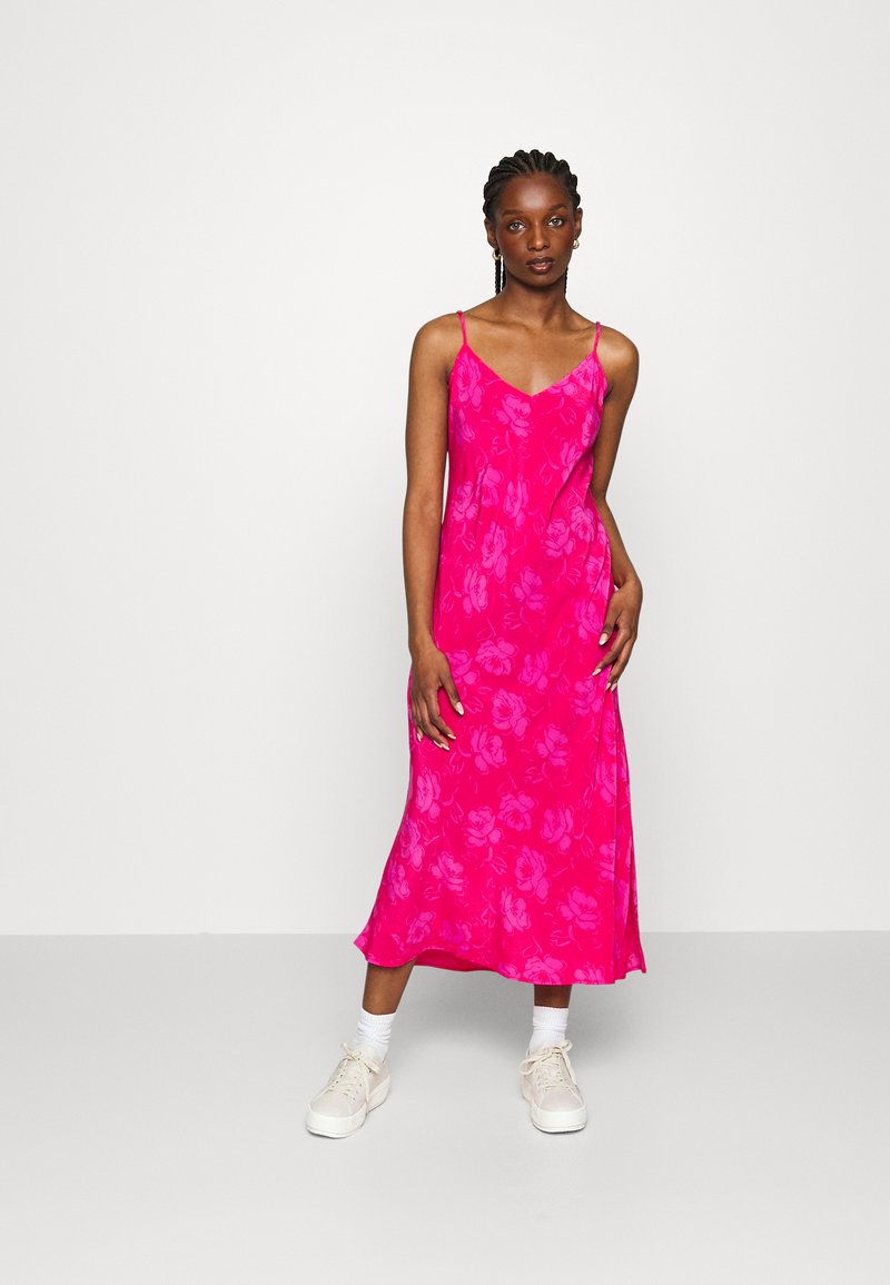 GAP Petite SLIP MIDI Kjole pink/rosa Zalando.no