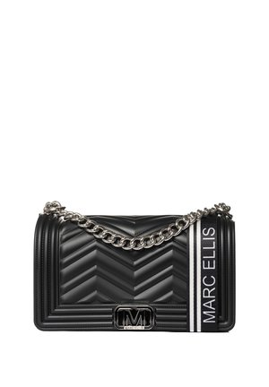 Borsa a tracolla - black/off silver