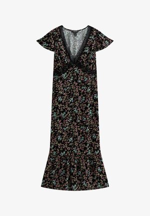 New Look FLORAL MIDI  - Jurk - black pattern