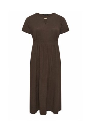 Evans, PLUS SIZE MAXI DRESSES - Jurk - chocolate