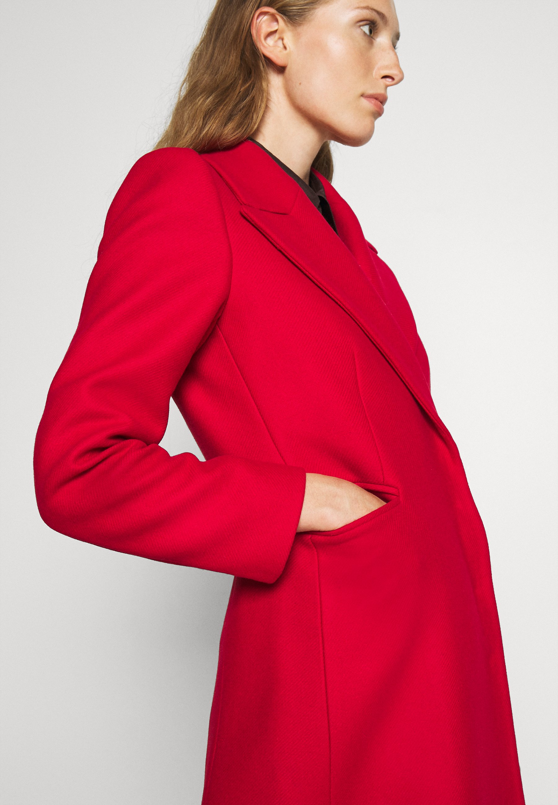 IVY OAK CAECILIA - Abrigo clásico - garnet red/rojo - Zalando.es