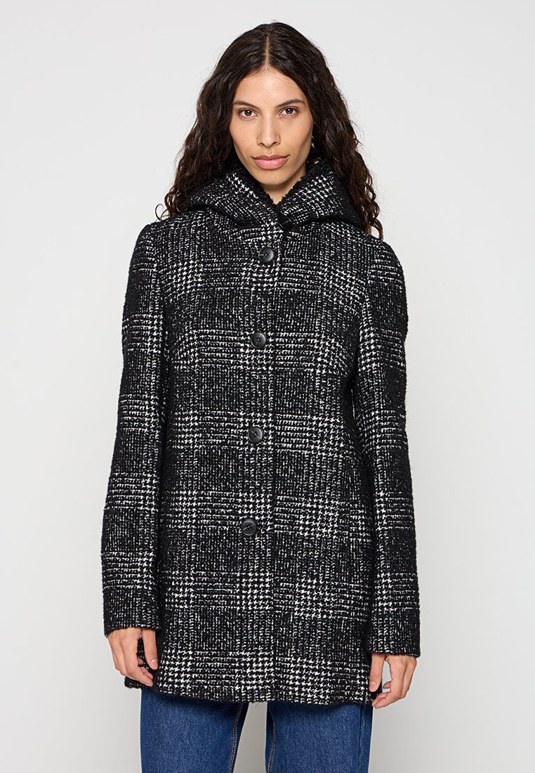 FUCHS SCHMITT Halflange jas zwart FUCHS SCHMITT Halflange jas zwart