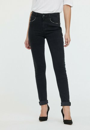 Slim fit jeans - black brushed