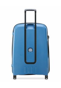 Delsey Paris BELMONT PLUS 4 ROLLEN TROLLEY MIT DEHNFALTE - Luggage - zink blau