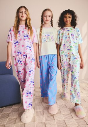 Next, REGULAR FIT - WIDE LEG PYJAMAS 3 PACK SET  - Pyjama - pink