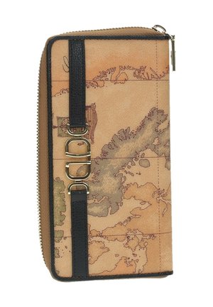 ZIPAROUND - Portafoglio - beige nero