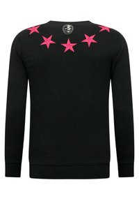 Local Fanatic ROYAL STARS - 11-6506ZR - Sweater - zwart/roze