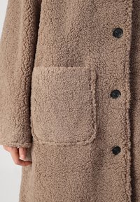 Pieces PCNADDY JACKET - Cappotto invernale - taupe gray