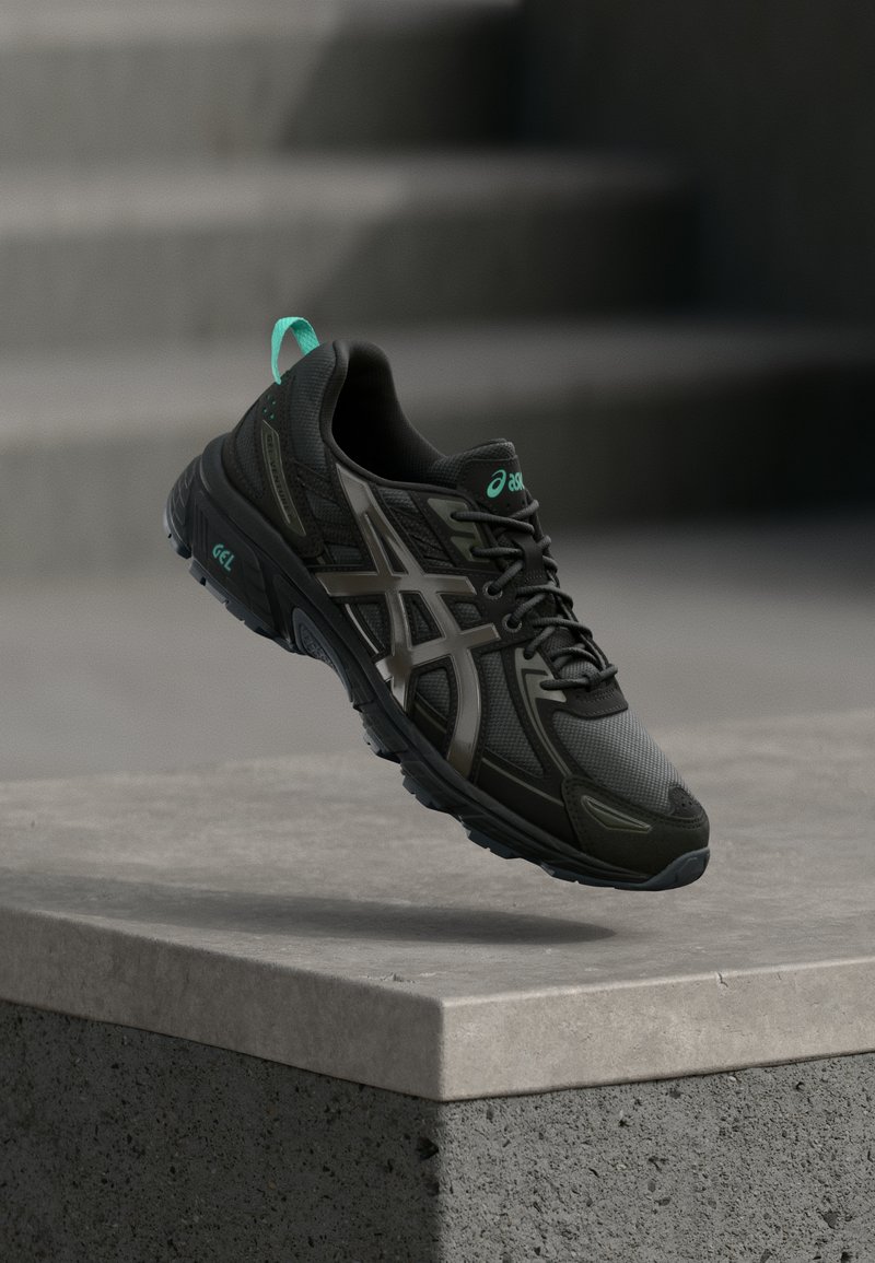 GEL VENTURE 6 graphite grey/aurora green/grey