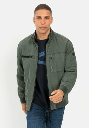 MIT STEHKRAGEN - Blouson Bomber - leaf green